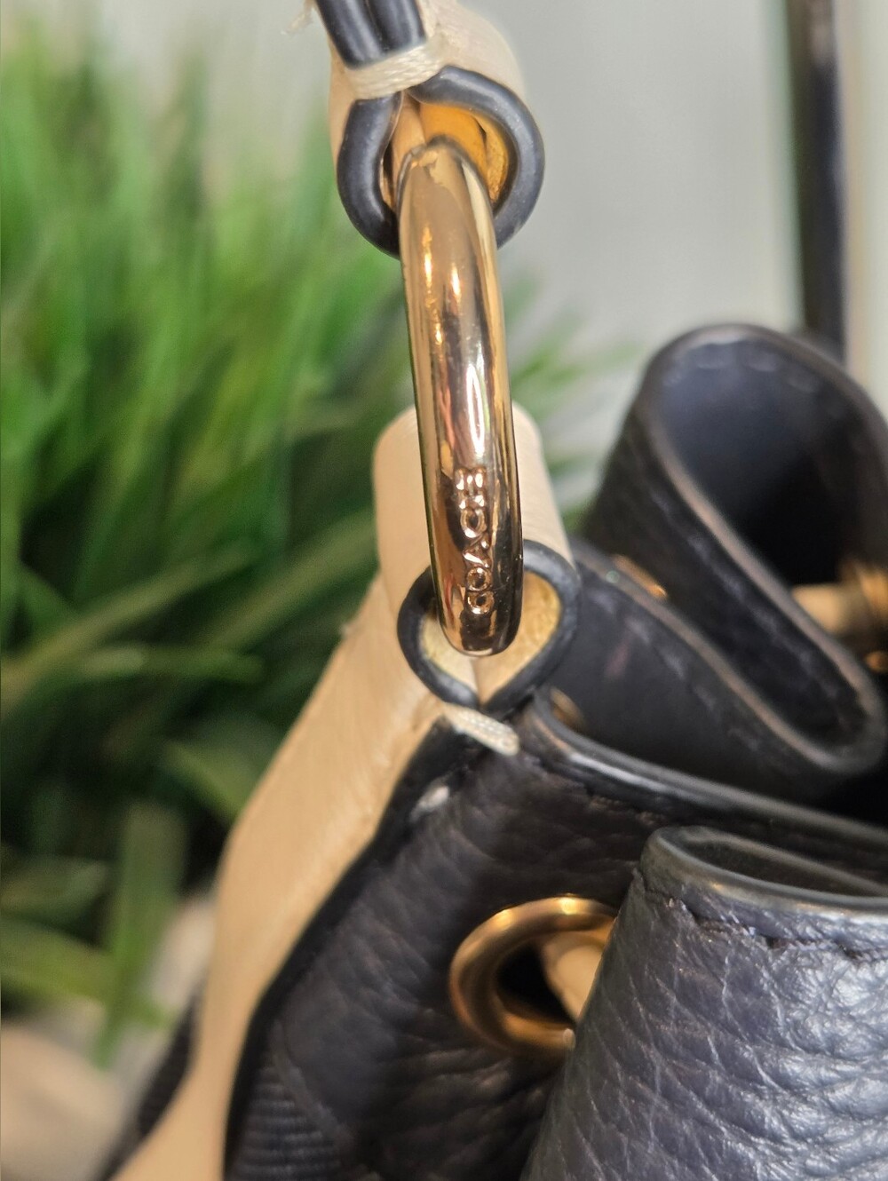Coach Dempsey Drawstring Bucket Bag in Signature Denim - Picture 11 of 12